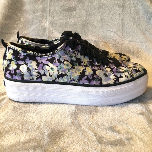 Keds Shoes Womens Size 11 Platform Floral Dream Foam Canvas WF61782 Sneakers - Picture 5 of 13